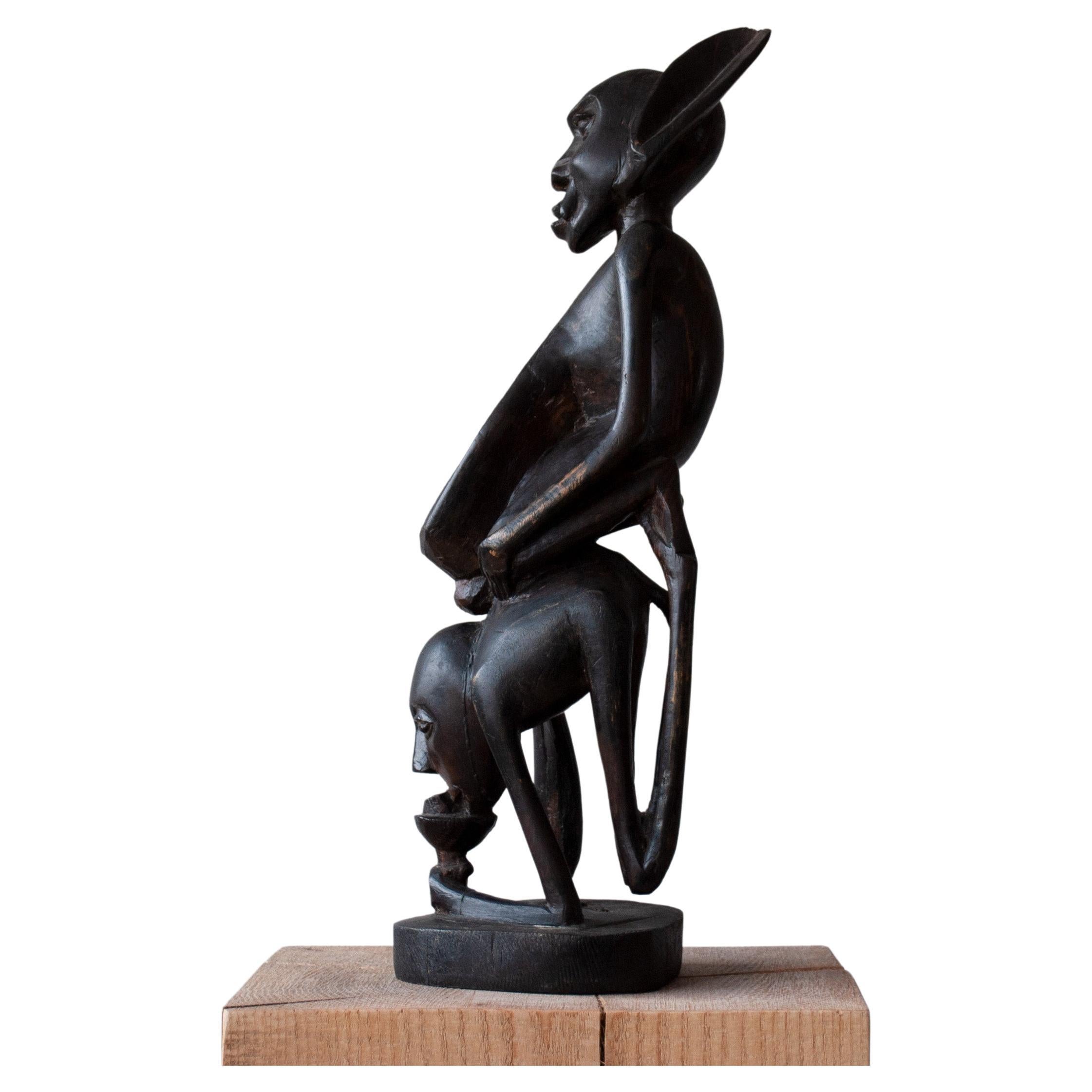 Makonde Carved Figure For Sale