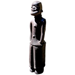 Makonde Male Figure in European Dress African Art