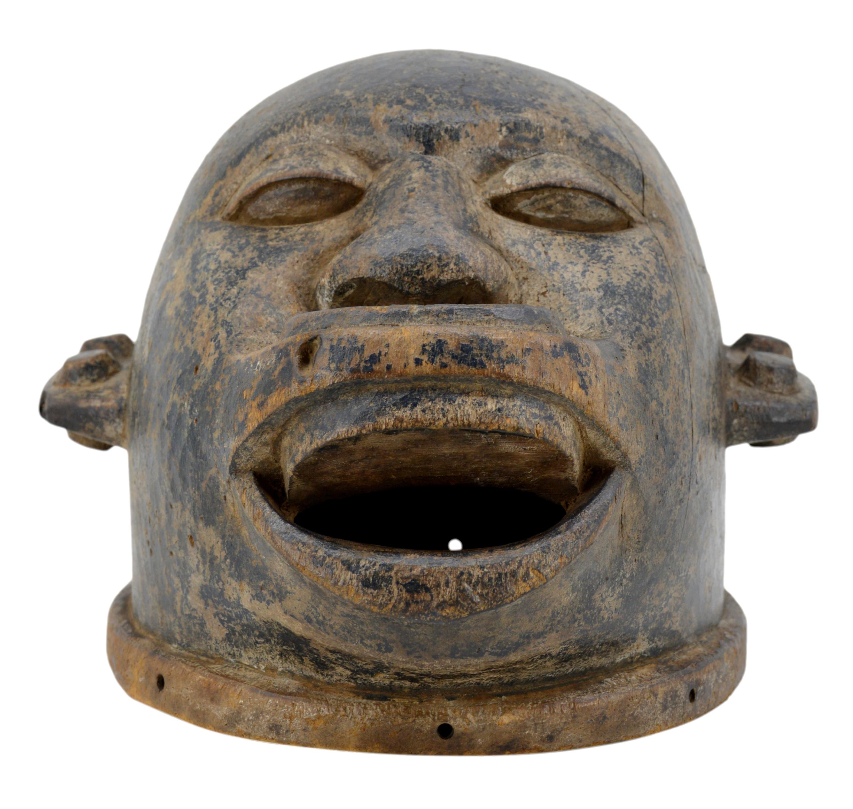 Tanzanien Casque Makonde, Afrique, début du 20e siècle en vente