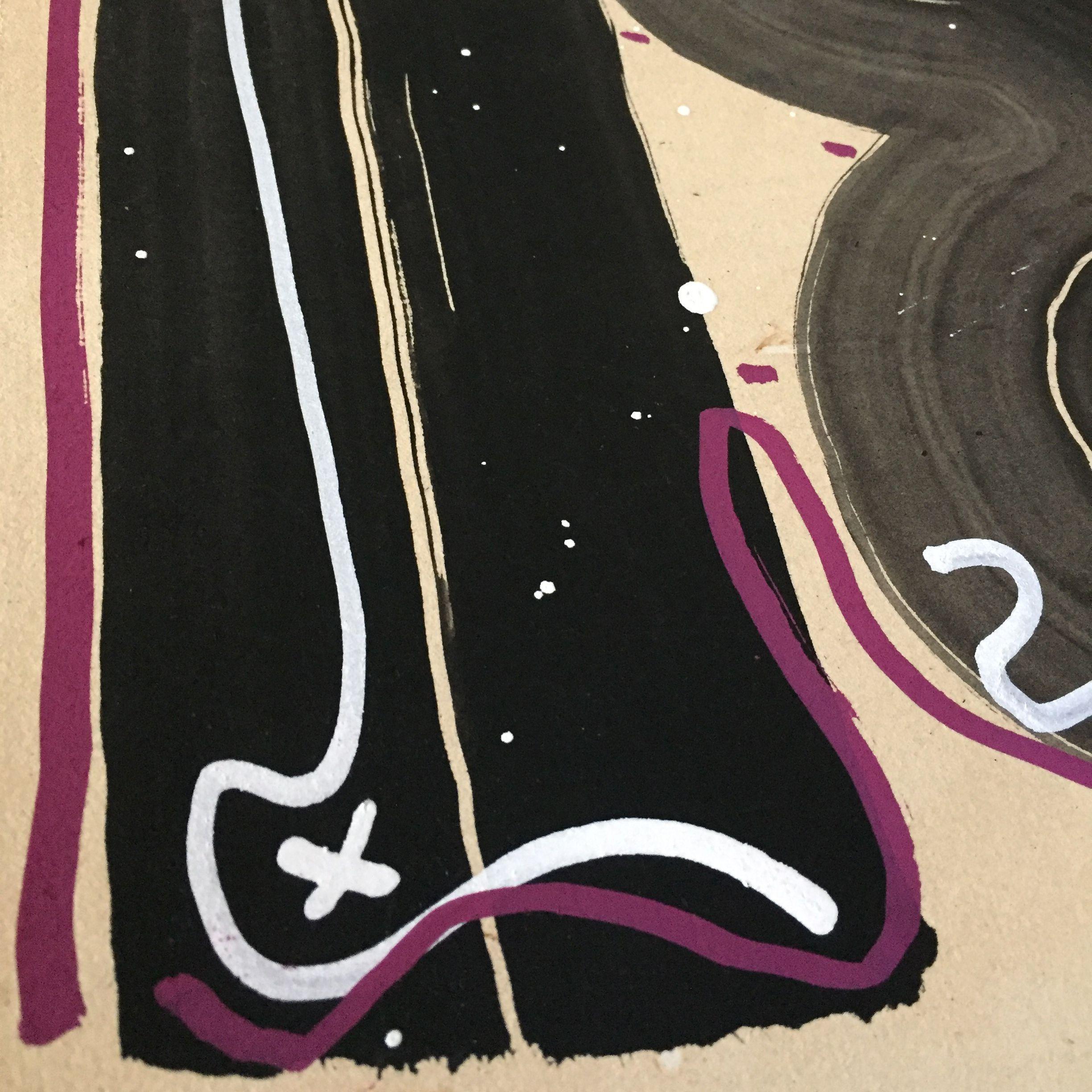 Continuum VII, Painting, Acrylic on Paper 1
