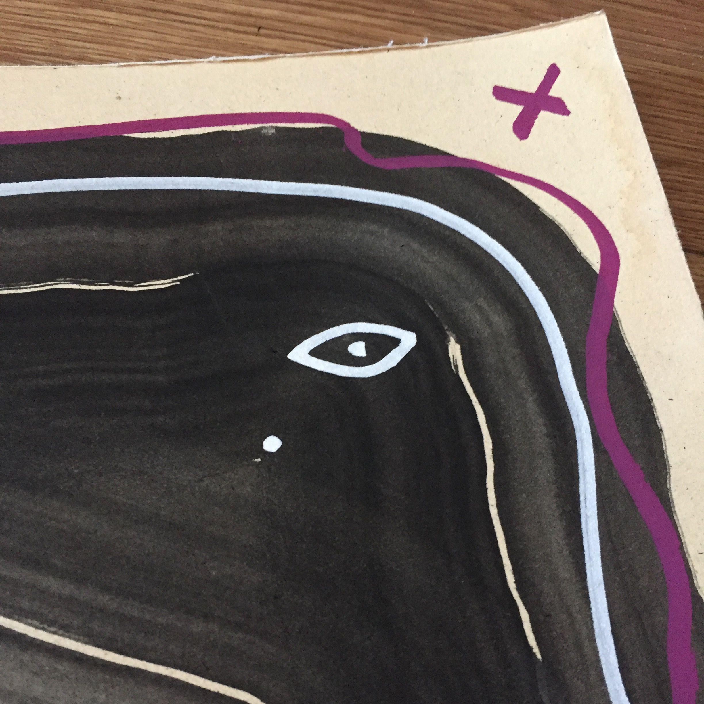 Continuum VII, Painting, Acrylic on Paper 2