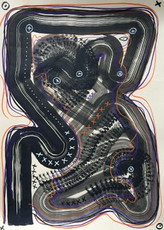 Continuum XXII, Pittura, Acrilico su carta