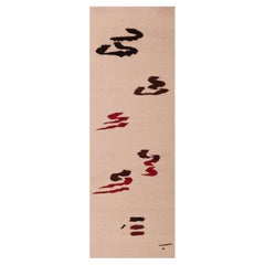 Maktub flatweave handmade wool wall-hanging