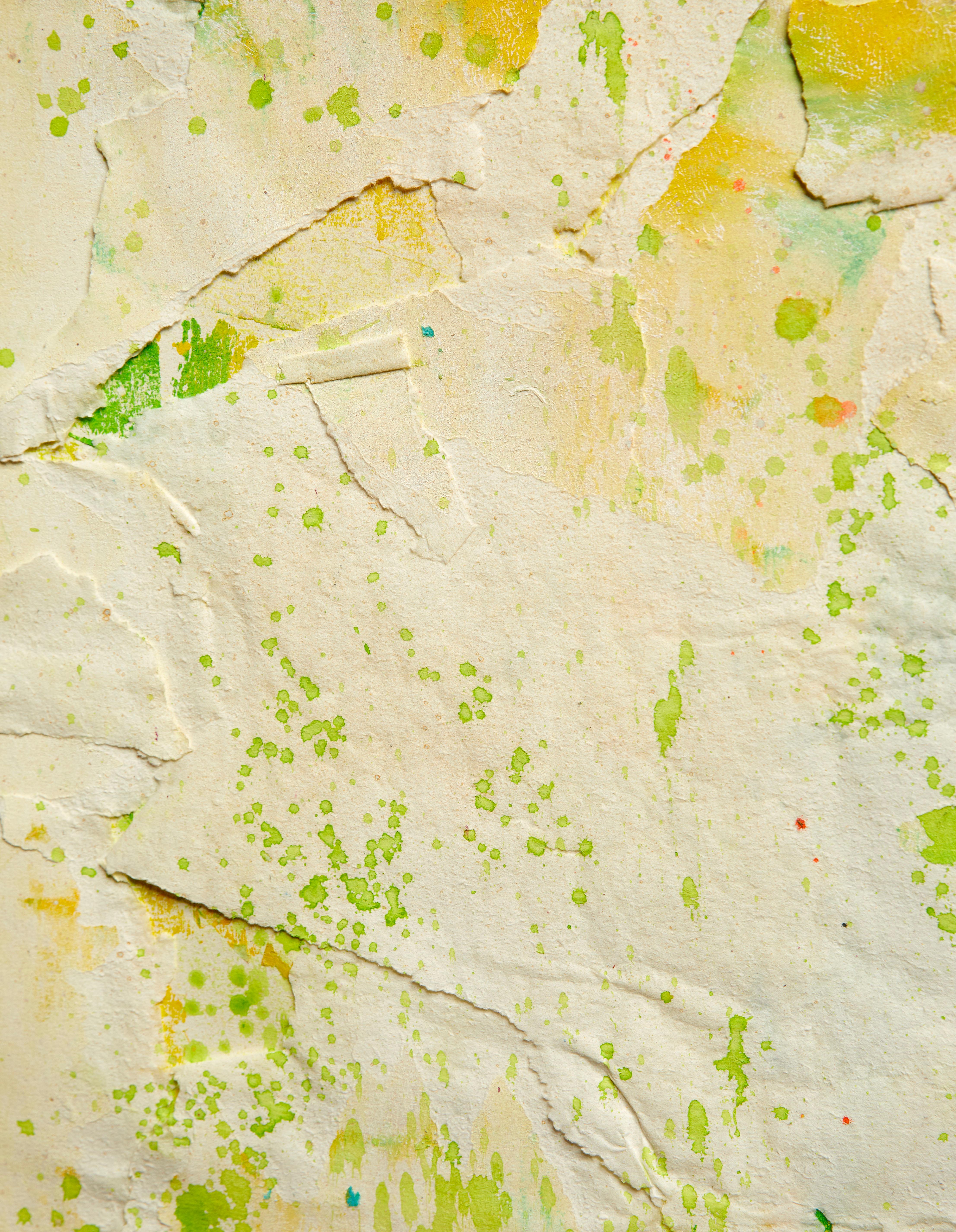 Senza titolo - Abstract Painting Beige di Maku López