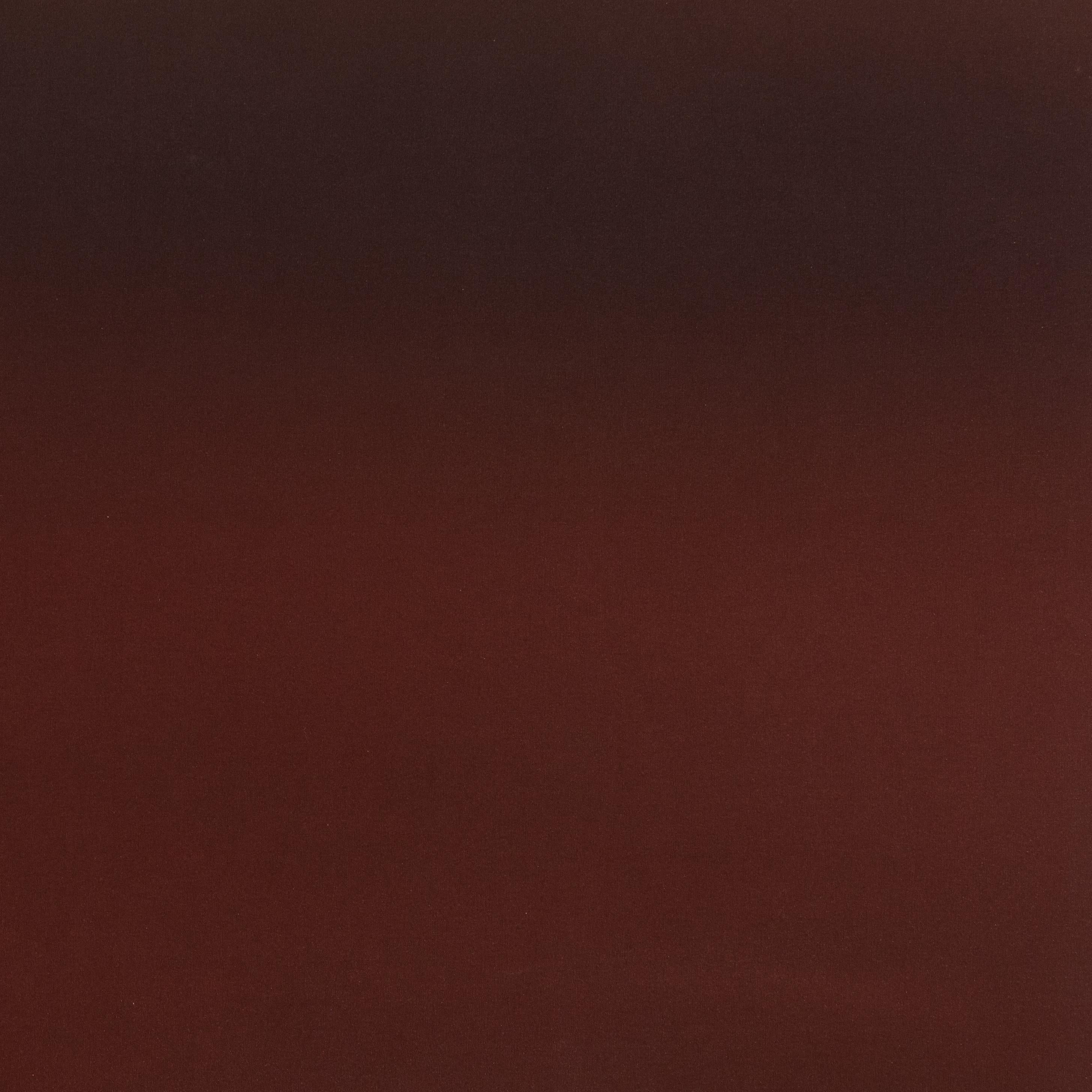 1975 (maroon, deep plum, lavender grey) - Color-Field Painting by Mala Breuer