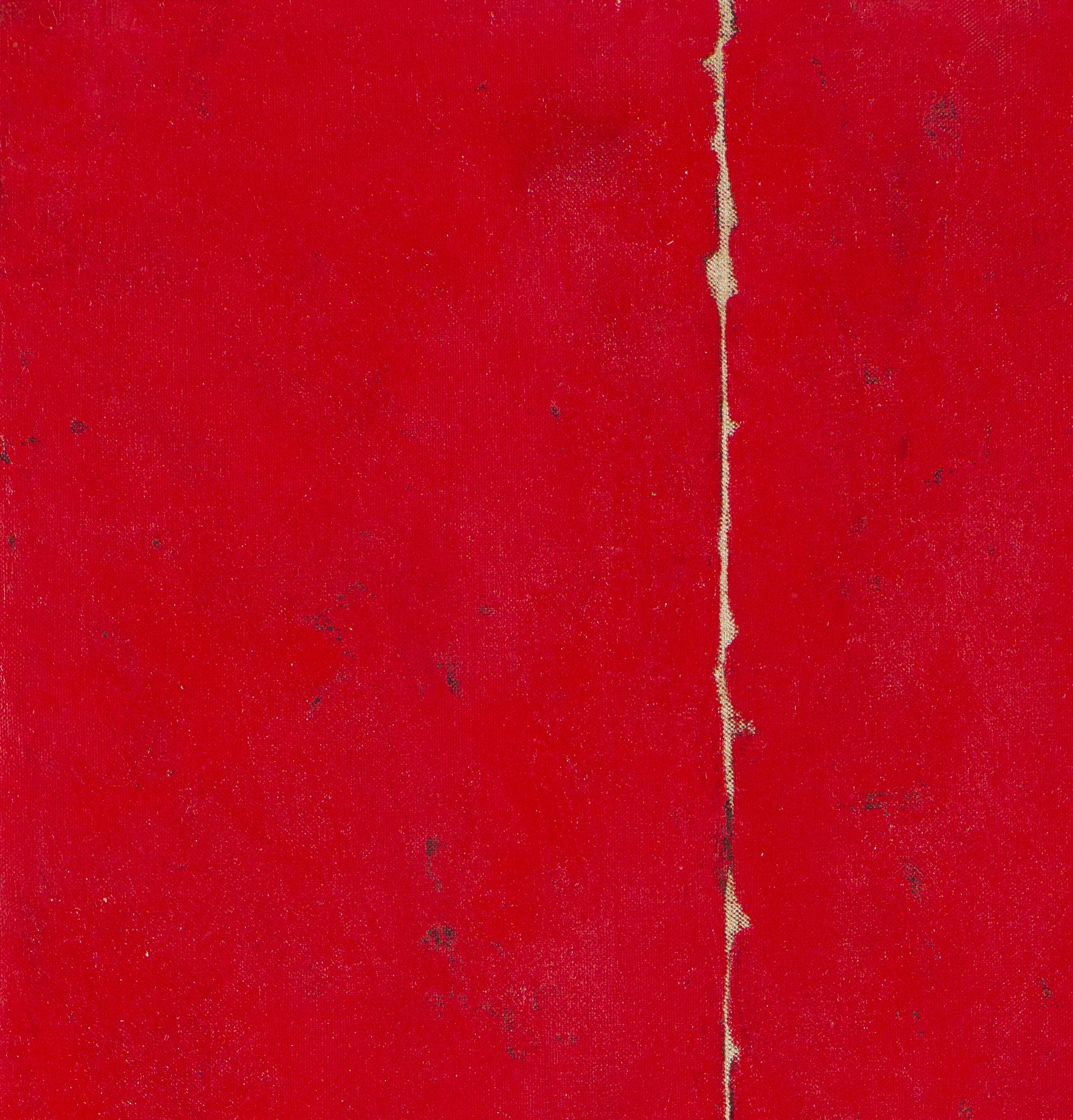 1978 (red) - Painting by Mala Breuer