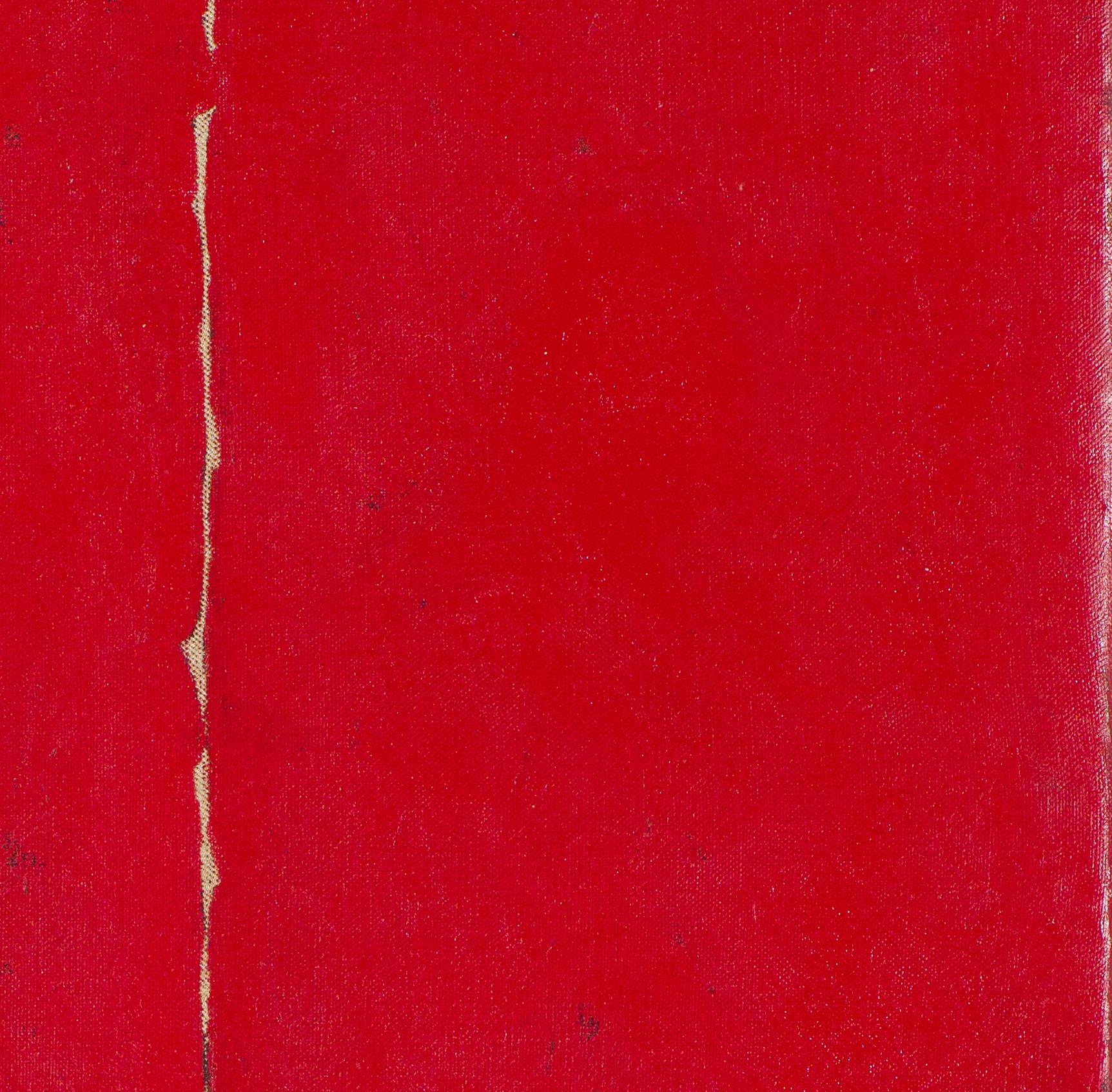 1978 (red) - Abstract Painting by Mala Breuer