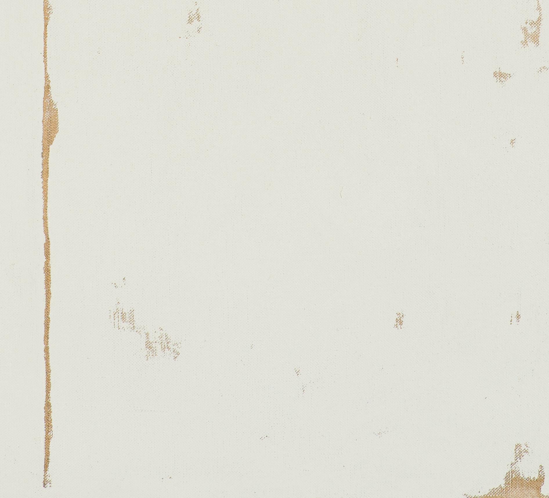 1978 (bianco) - Abstract Painting Beige di Mala Breuer