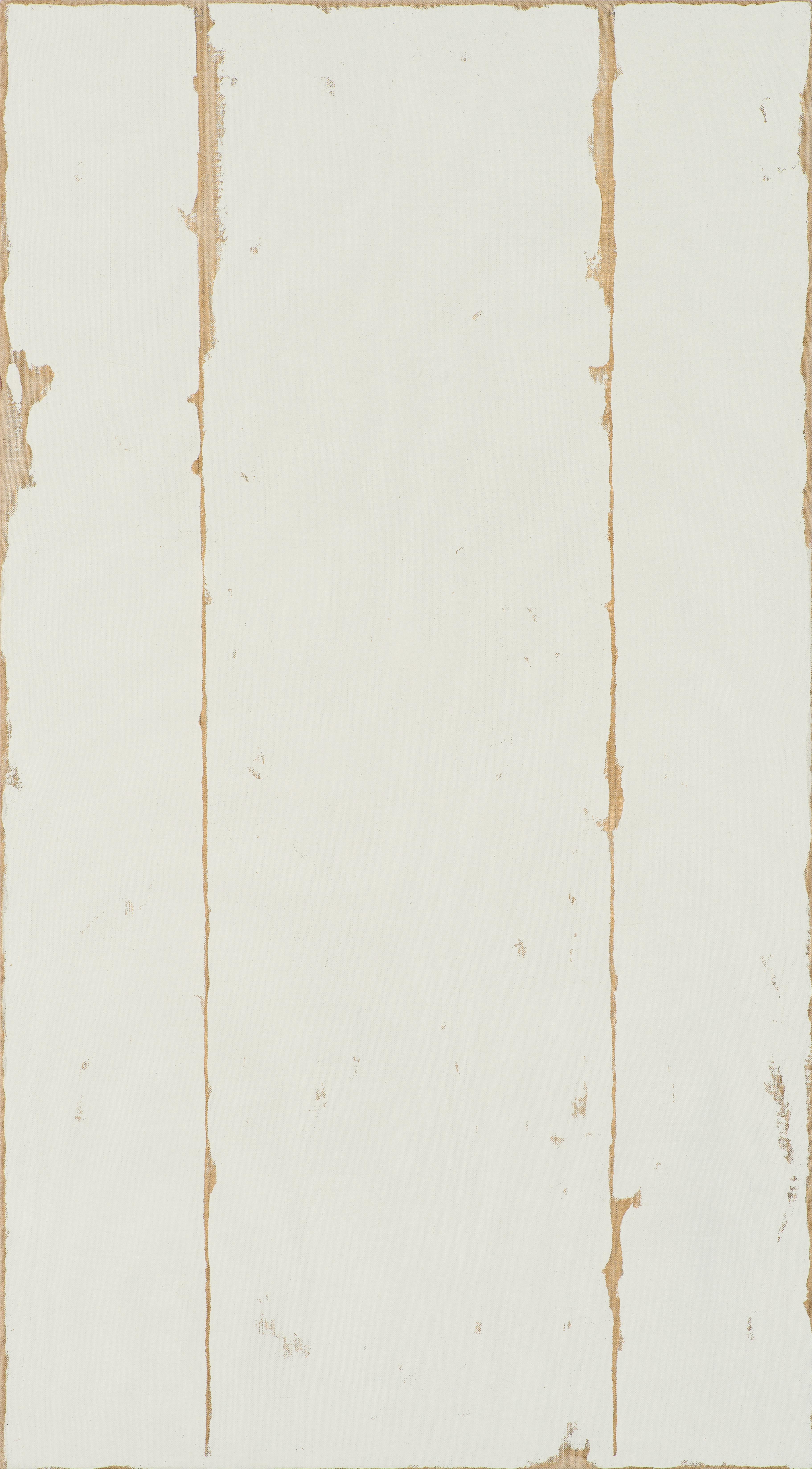 Abstract Painting di Mala Breuer - 1978 (bianco)