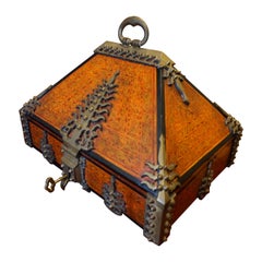 Malabar Document Safe Chest, 19th Century