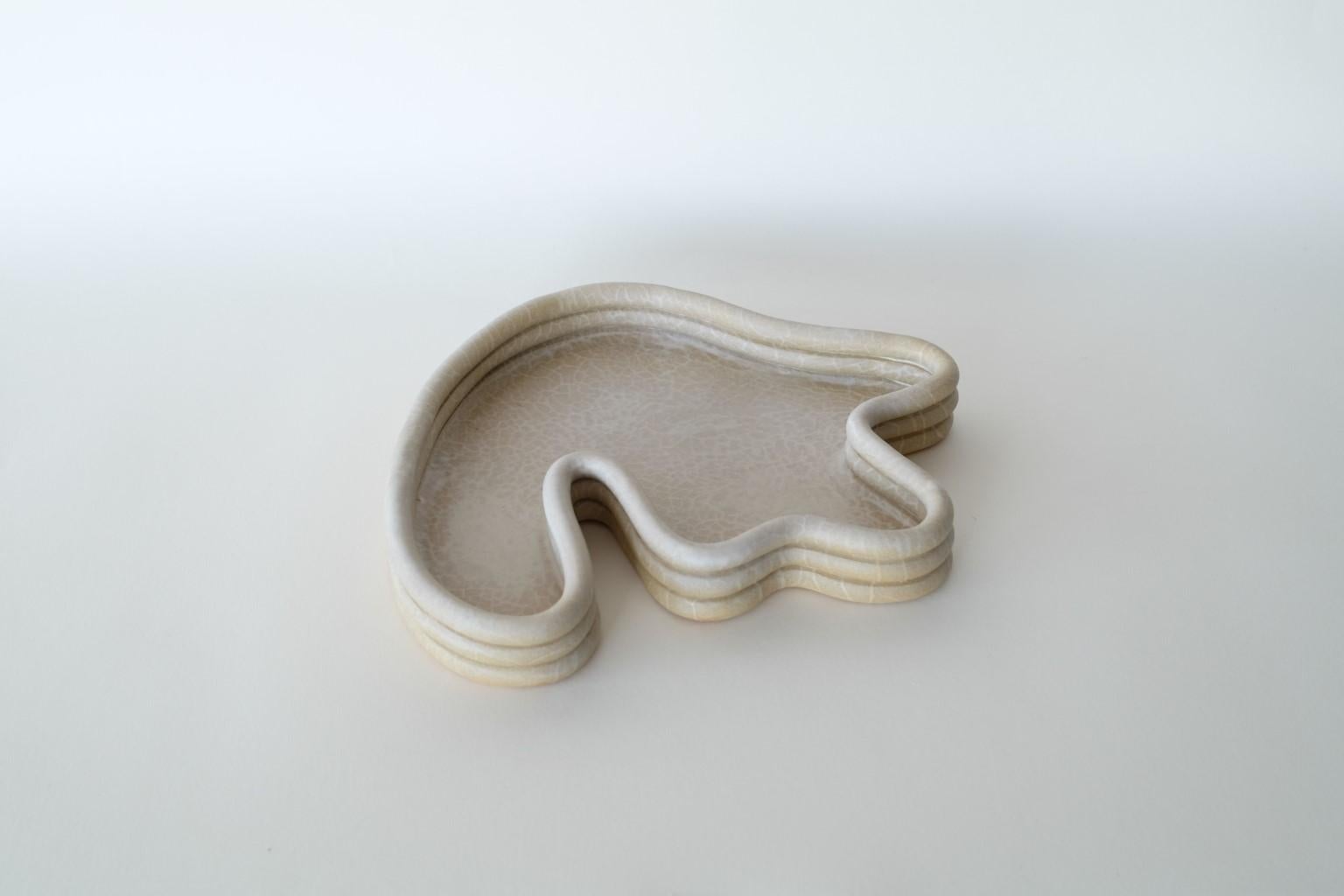 Post-Modern Malabar Pink Lali Small Vide Poche by Sophie Parachey For Sale