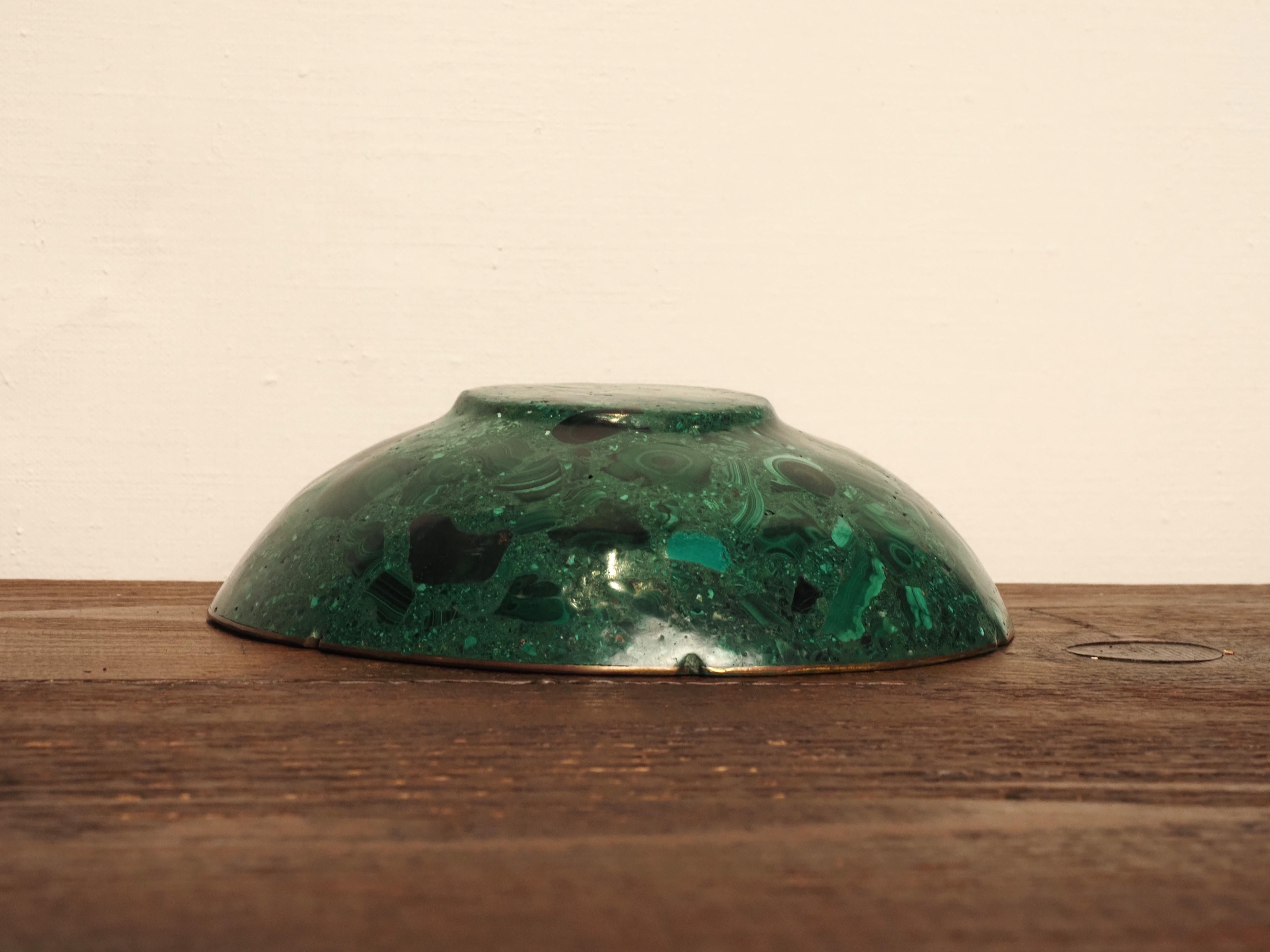 Scala in malachite e ottone in vendita 3