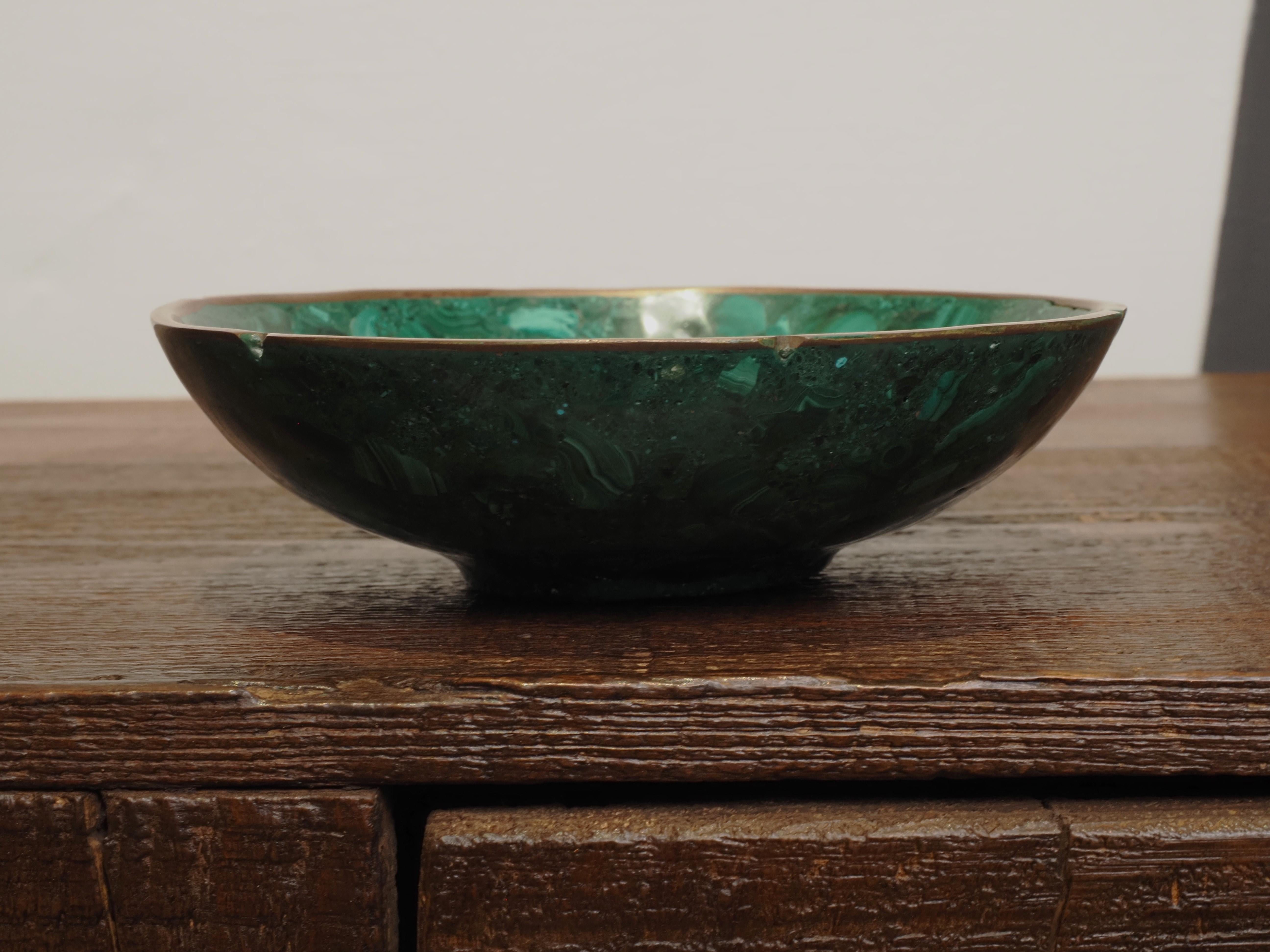 Scala in malachite e ottone in vendita 5