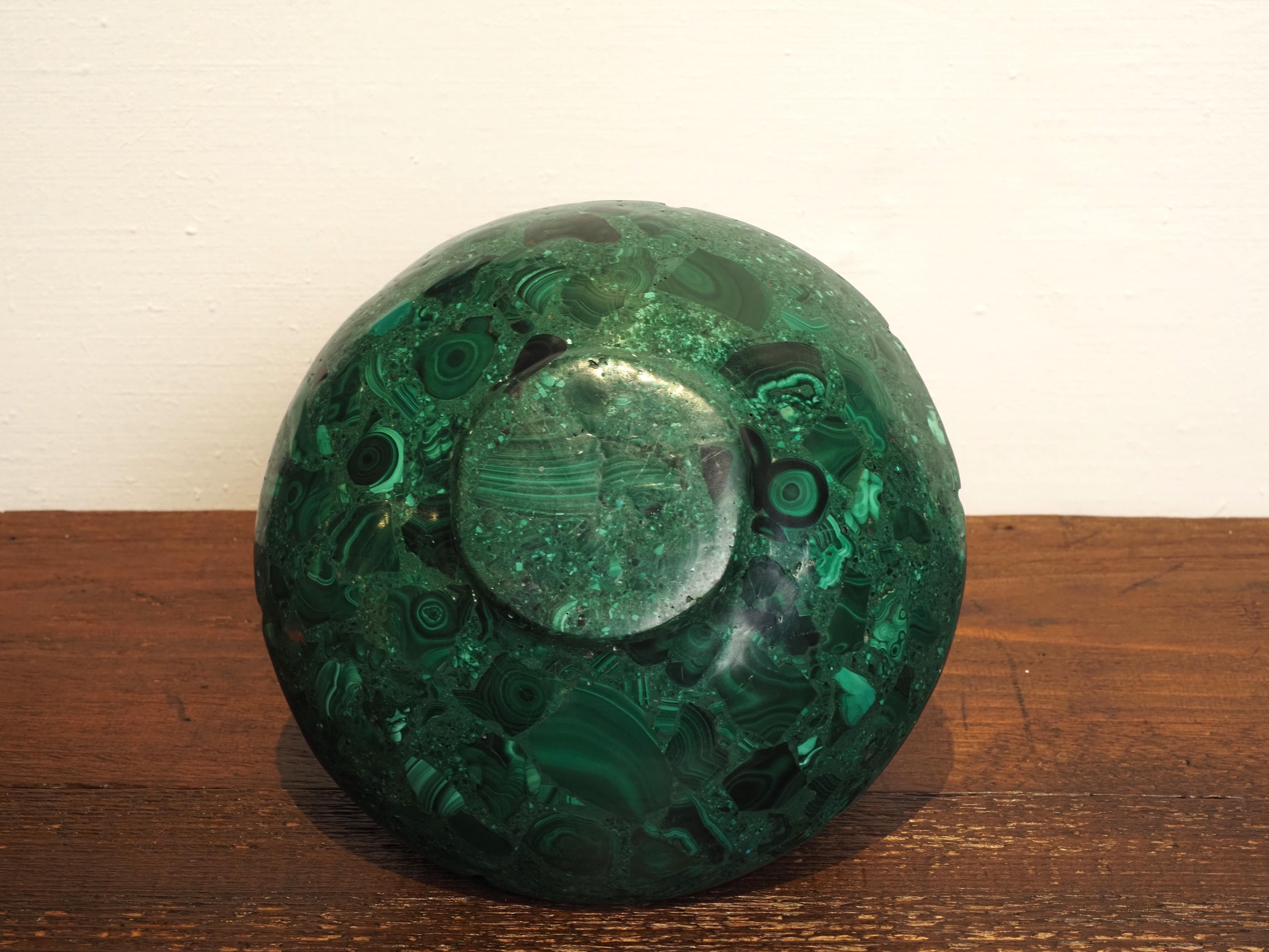 Scala in malachite e ottone in vendita 7