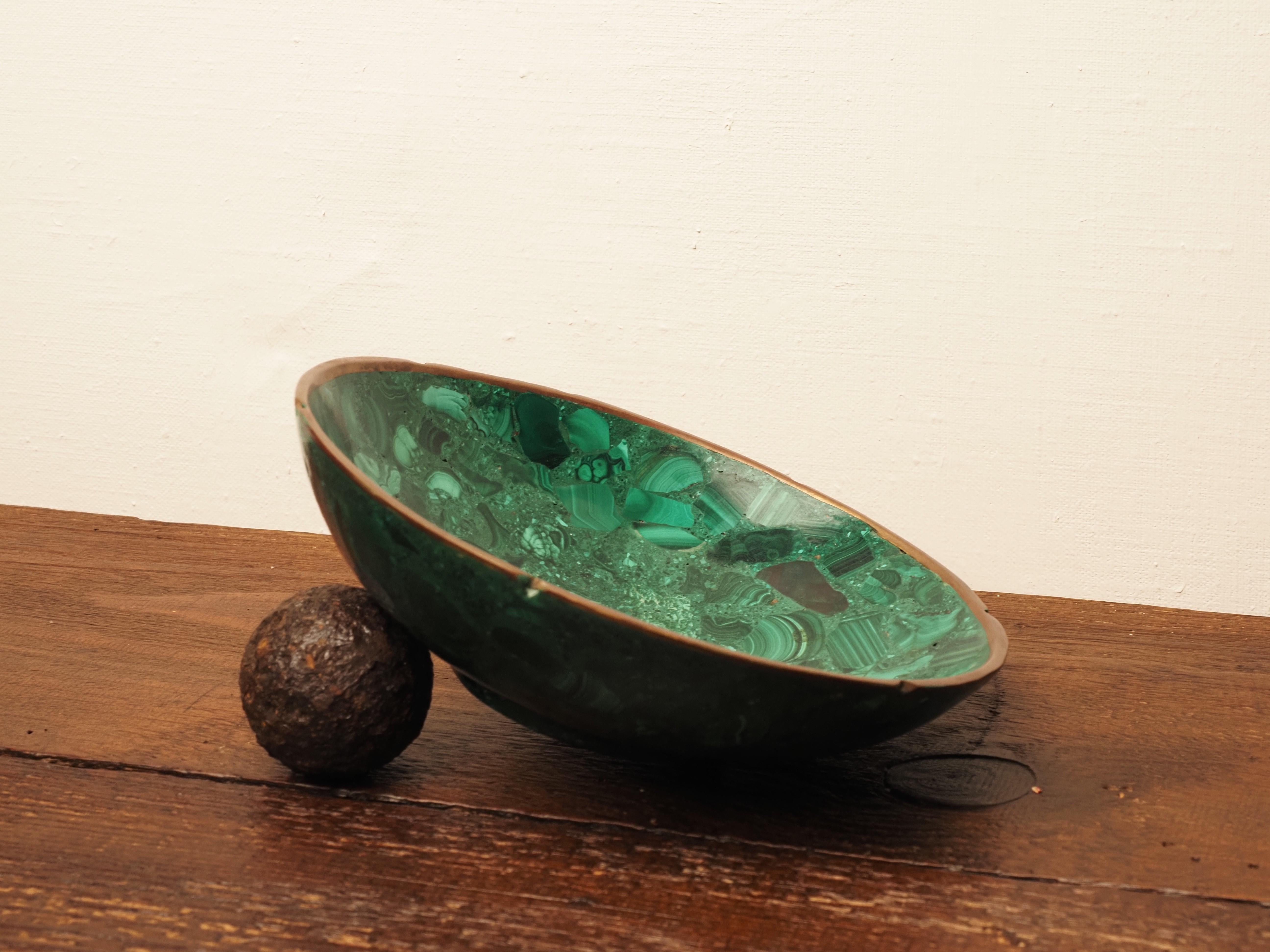 Scala in malachite e ottone In condizioni buone in vendita a Diest, BE