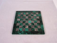 Malachite and Marble Chess Board