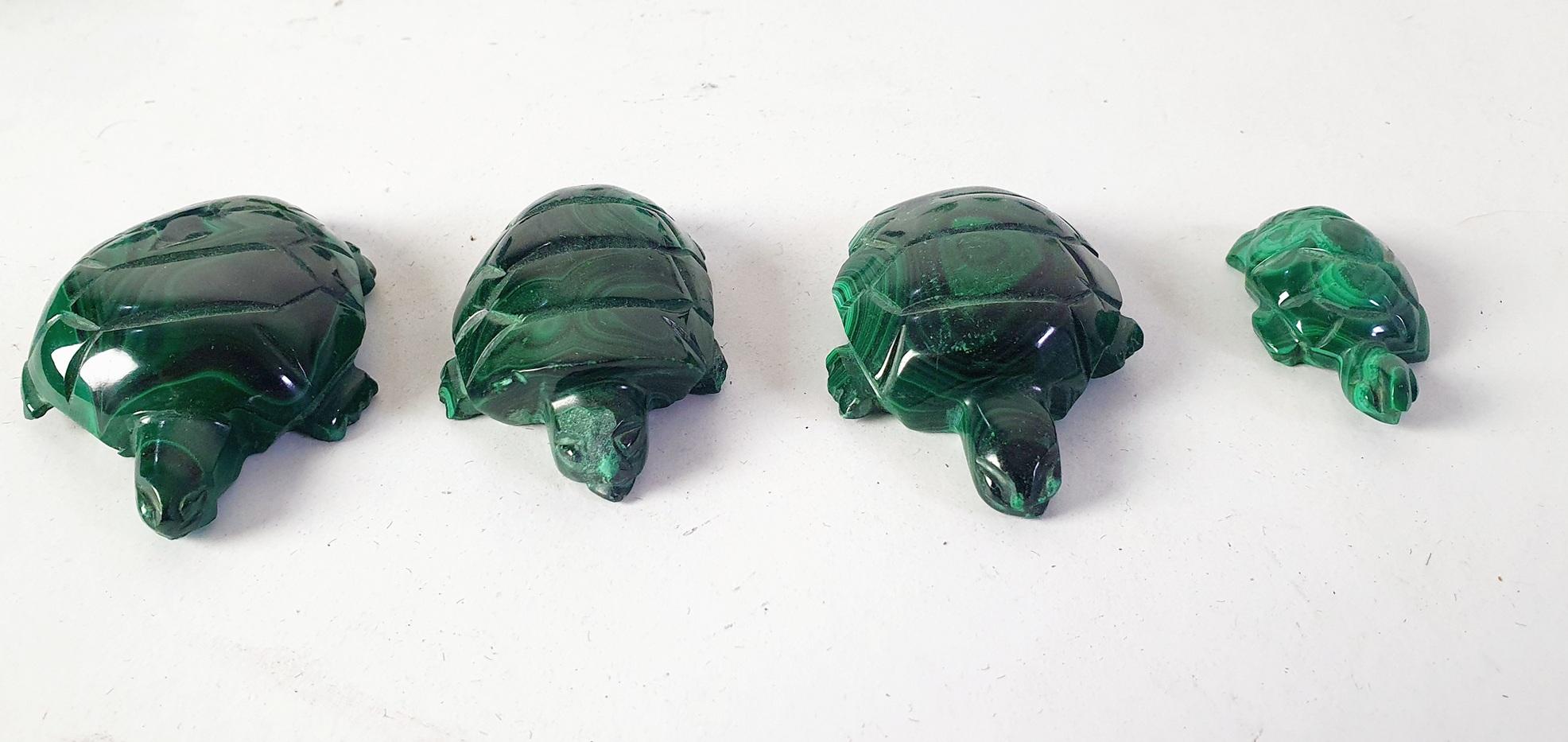 Congolese Malachite Animal Collection For Sale