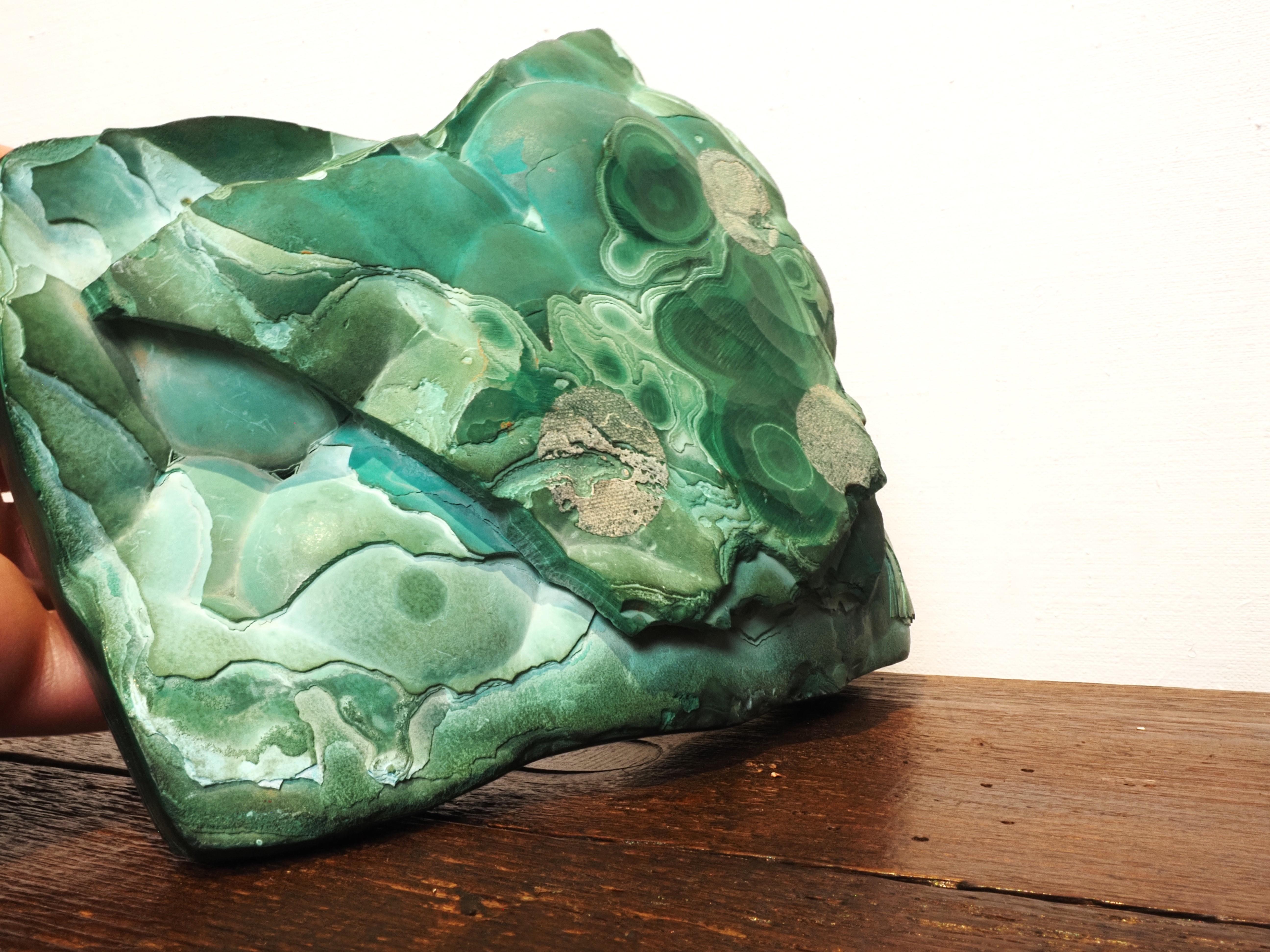 Malachite ashtray 7