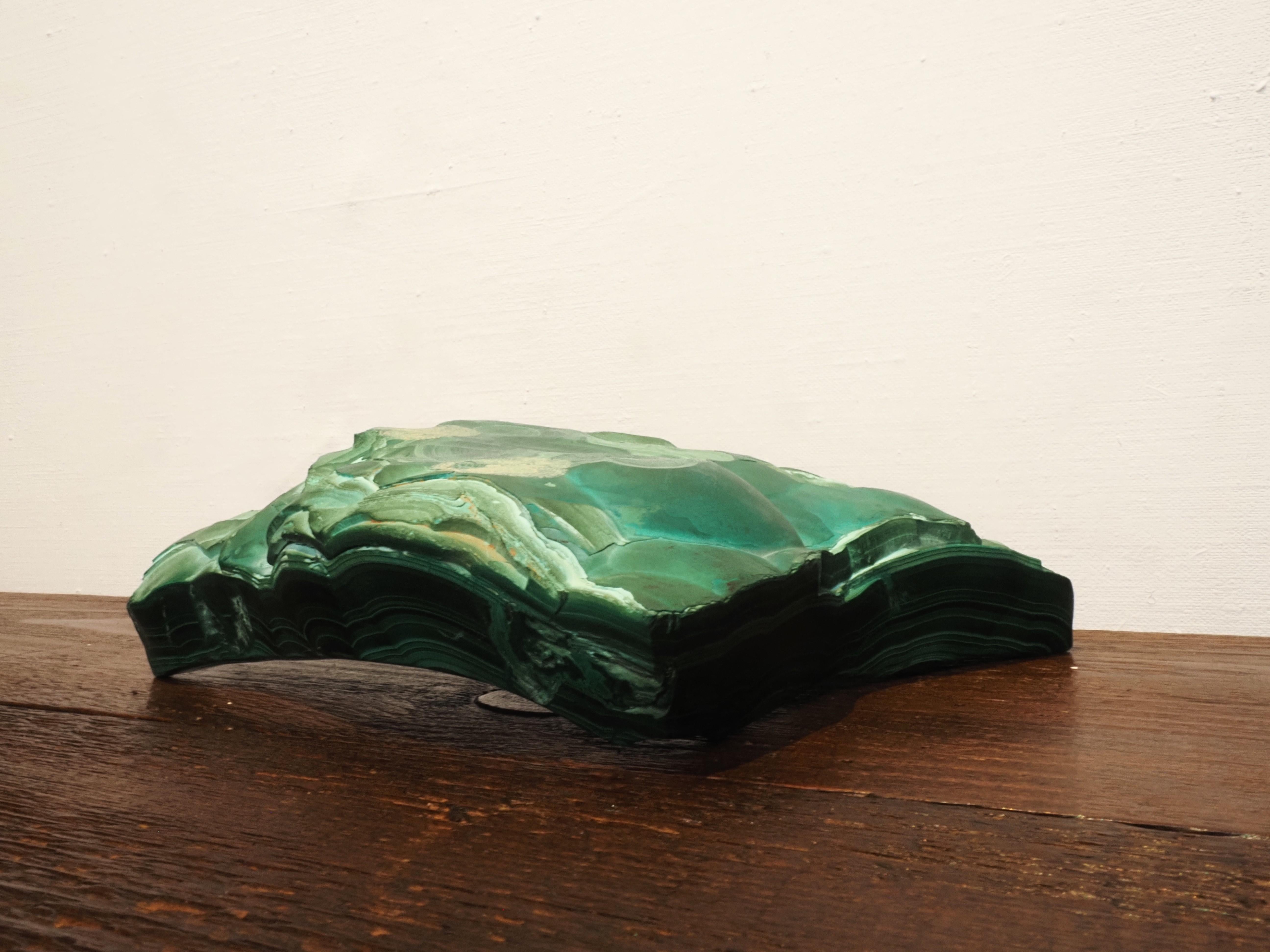 Malachite ashtray 3