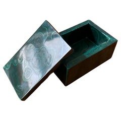 Caja de malaquita