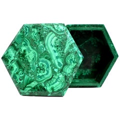 Malachite Box, Large, 2.76 lb, Natural Gemstone