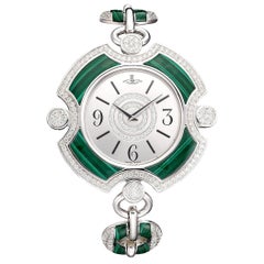 Malachite & Diamond Watch