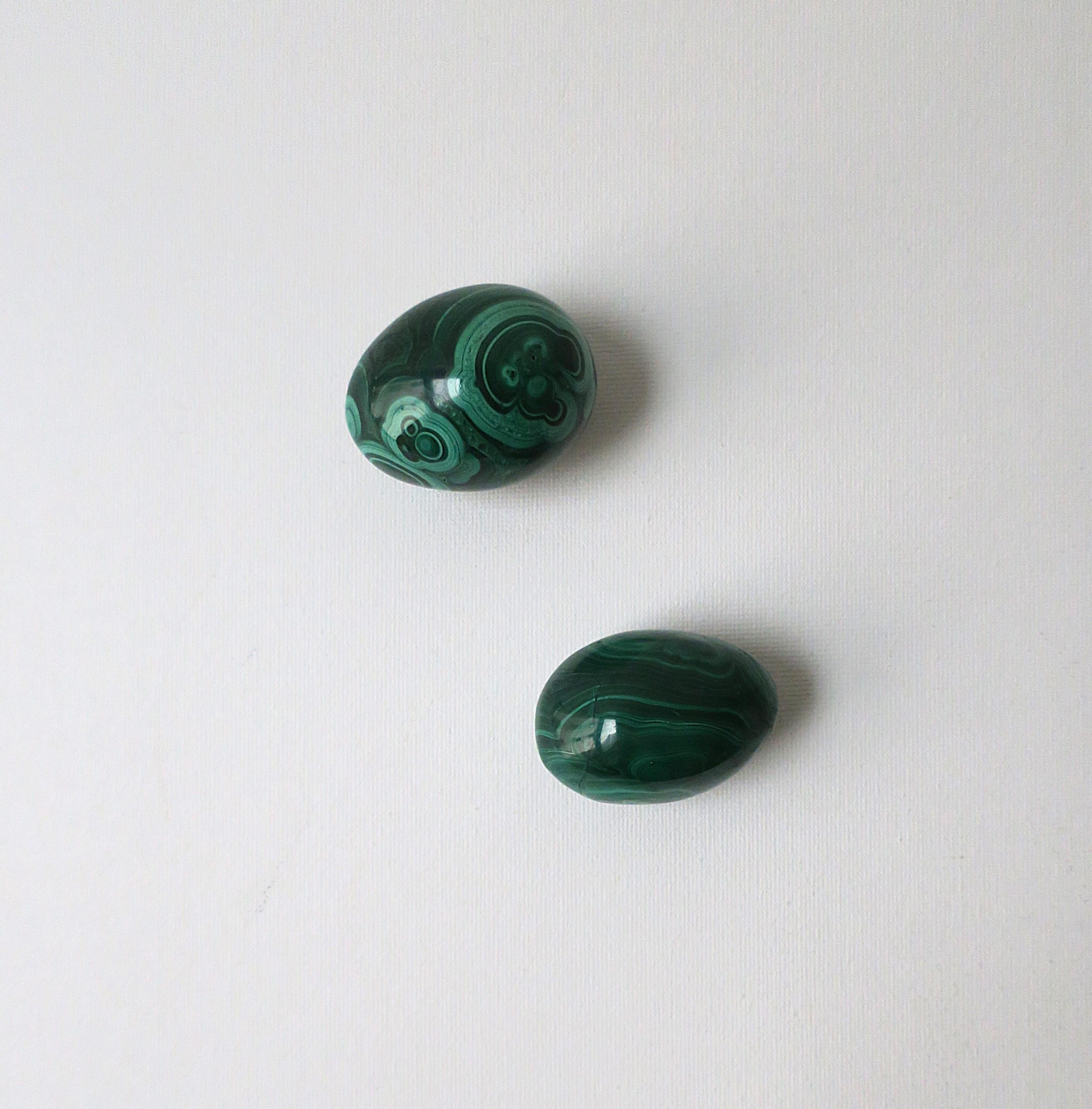 Modern Malachite Eggs For Sale