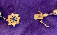 Malachite and Gold Bead Necklace