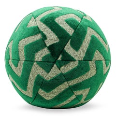 Malachite Green Ball Pillow