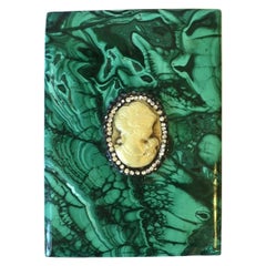 Boîte à bijoux malachite