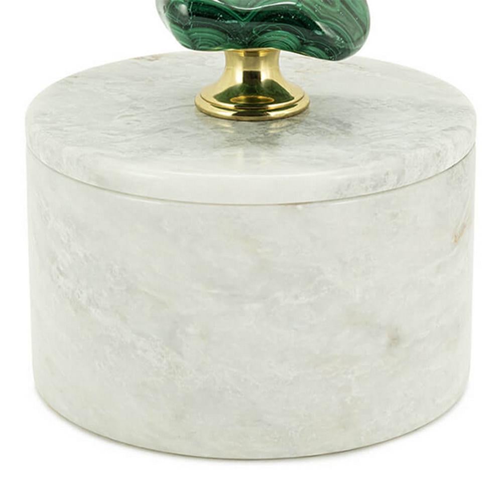 Italian Malachite Medium Box