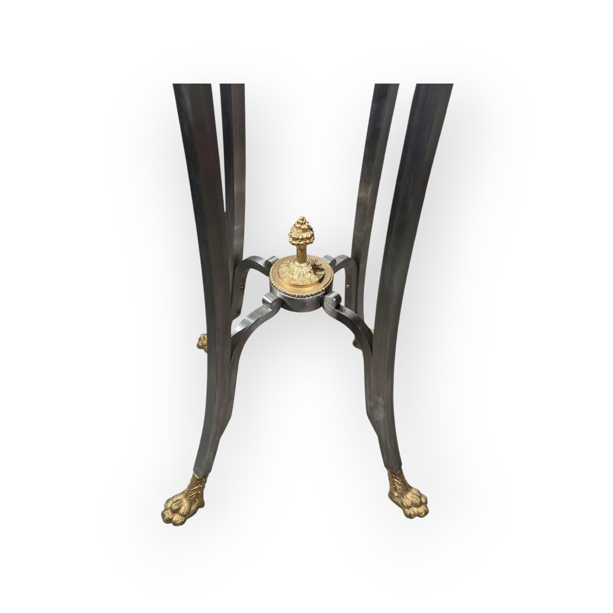 Malachite Pedestal, 1950s TABLE For Sale 1