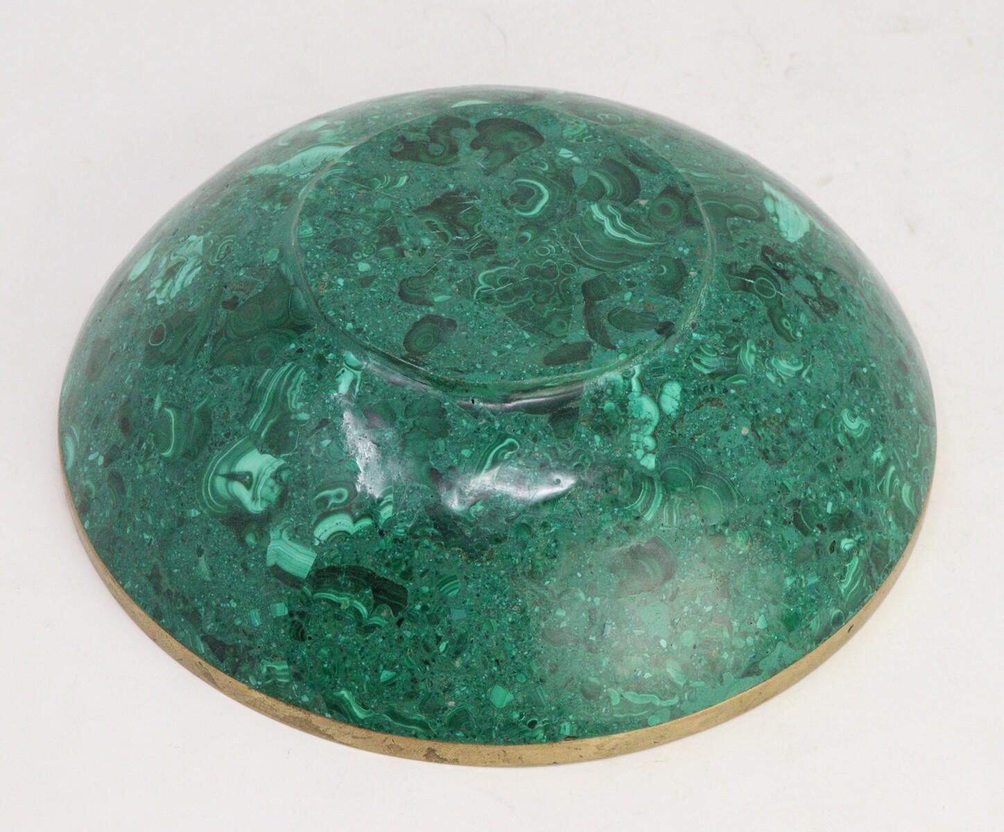 XX secolo Misurino tascabile in malachite in vendita
