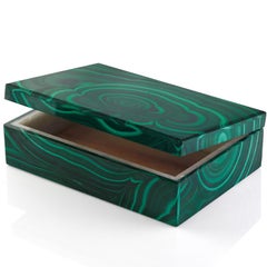 Malachit Stein Schatulle