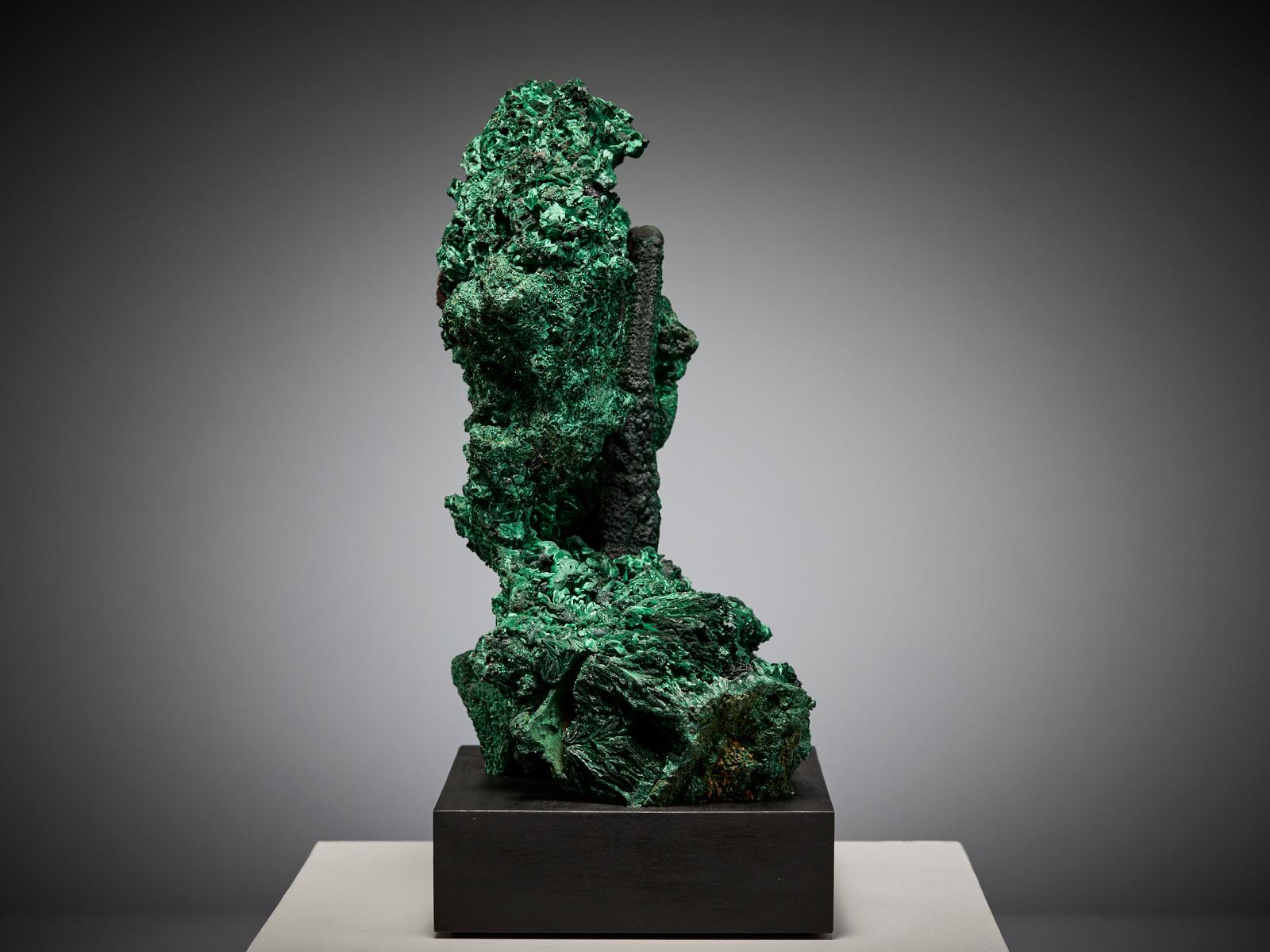 Fino al XVIII secolo Malachite sculpture in vendita
