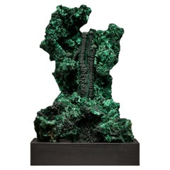 Malachite sculpture
