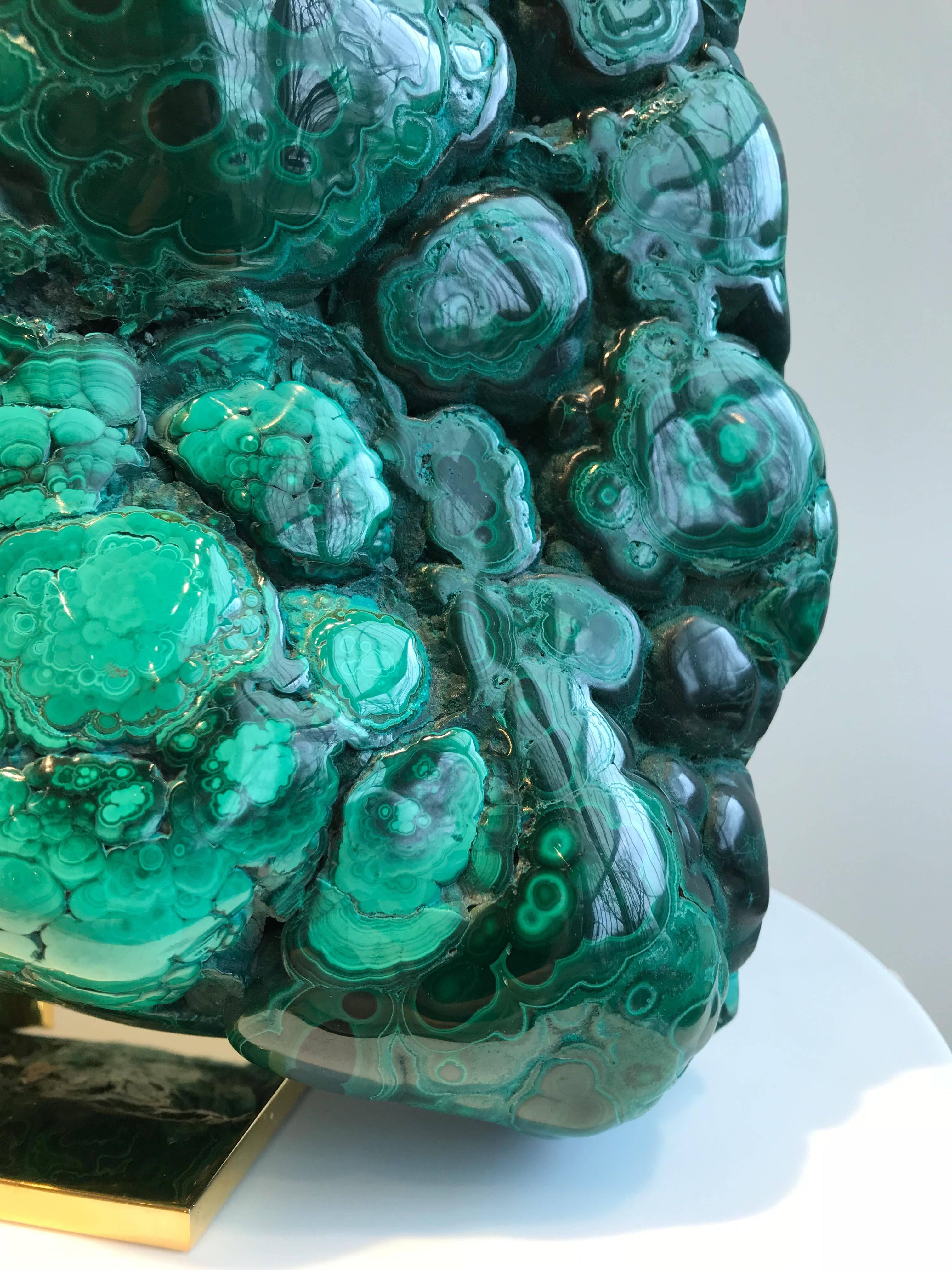 20th Century Malachite Specimen