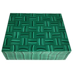 Malachite Tessellated Box
