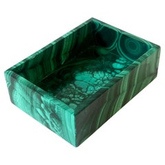Boîte à bibelots en malachite