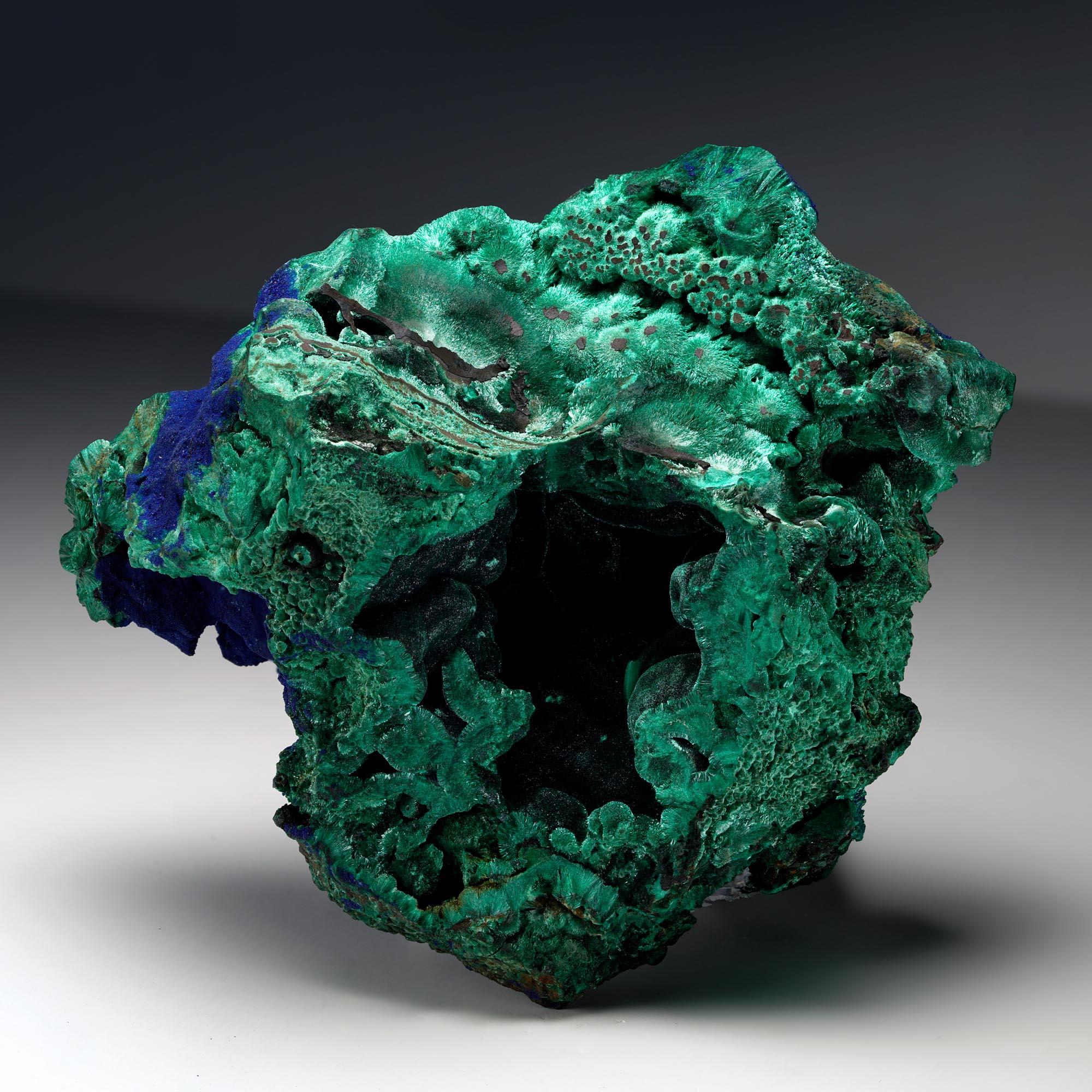 XXI secolo e contemporaneo Malachite con azzurrite in vendita