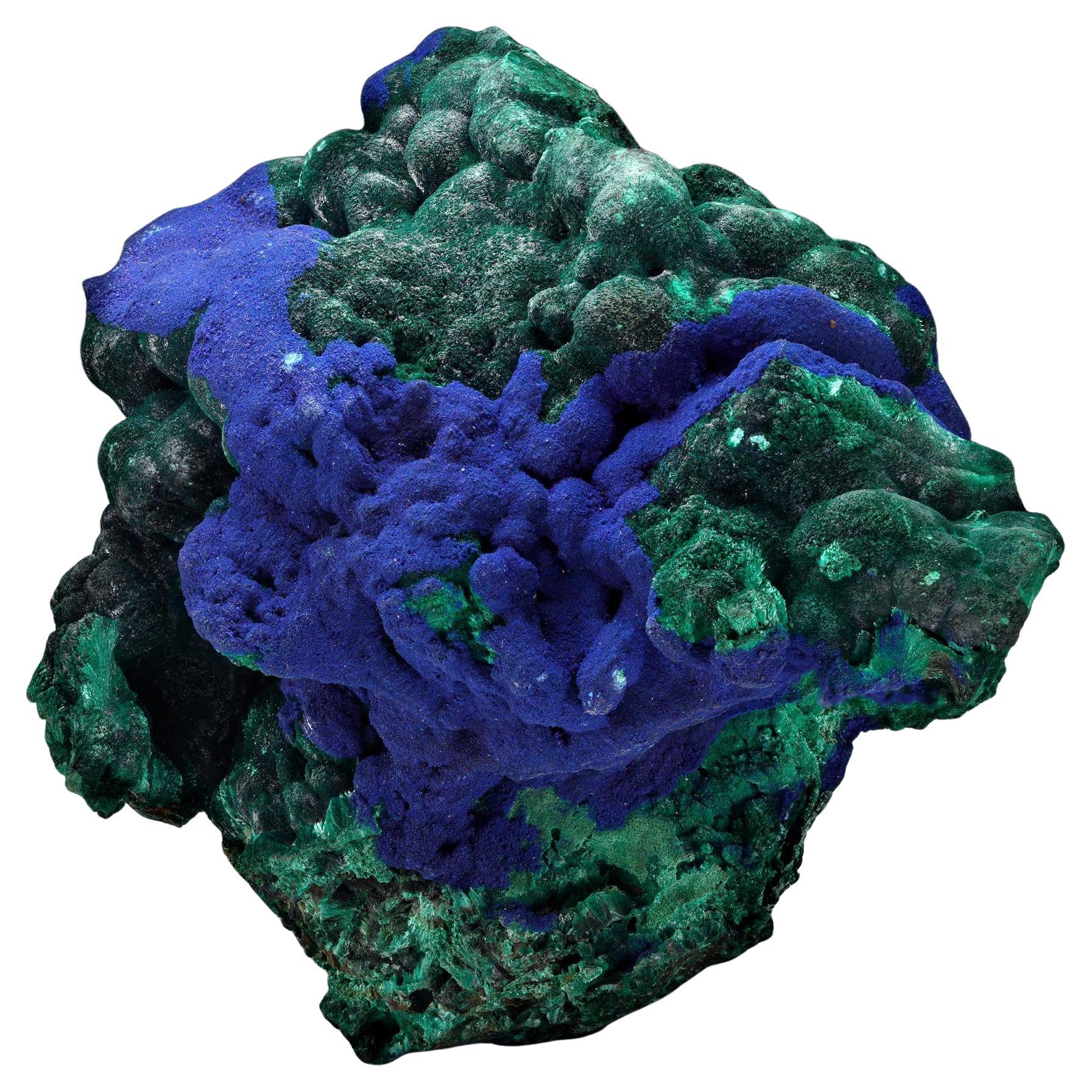 Malachite con azzurrite