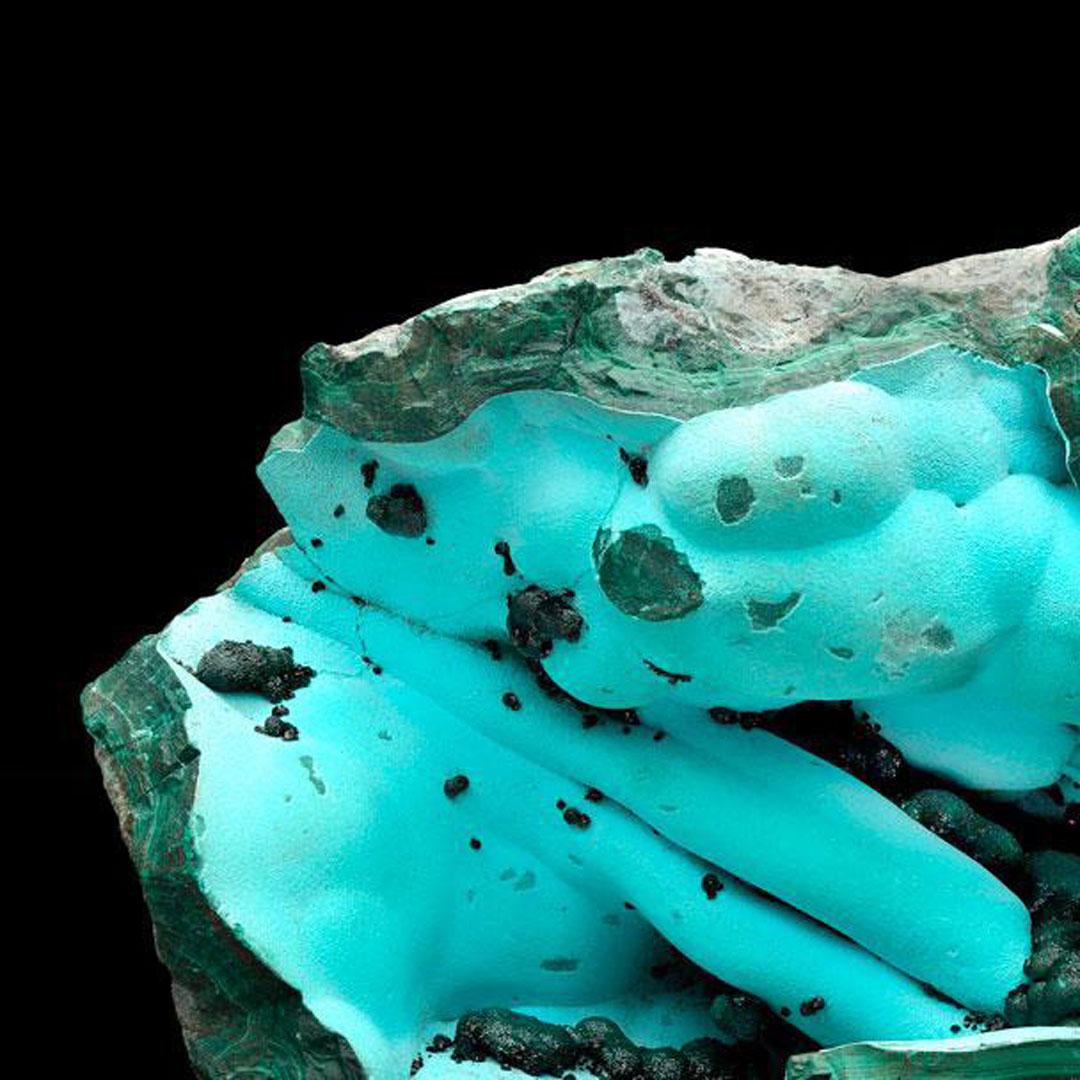 Malachite con crisocolla - 14 lb in vendita 2