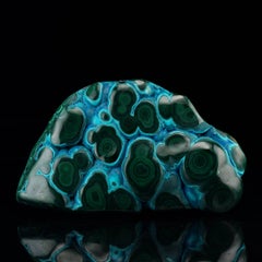 Malachite with Chrysocolla from the DRC – Polished Mineral Display Specimen
