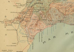 Málaga 1901: A Cartographic Detailing of Andalusia's Coastal Jewel