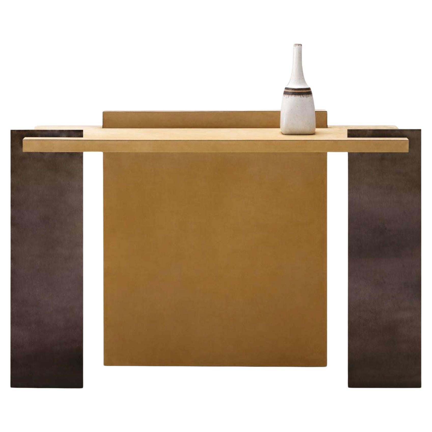 Malaparte-Konsolentisch von Stephane Parmentier x Giobagnara im Angebot