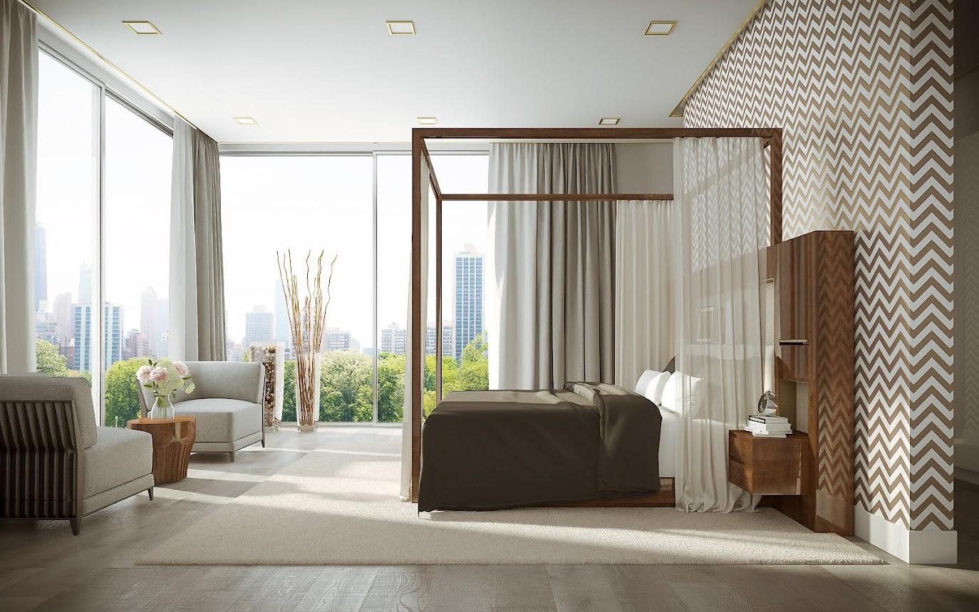 Contemporary Malaquais bed For Sale