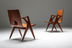 Malatesta and Mason pair of easy chairs by Ico Parisi