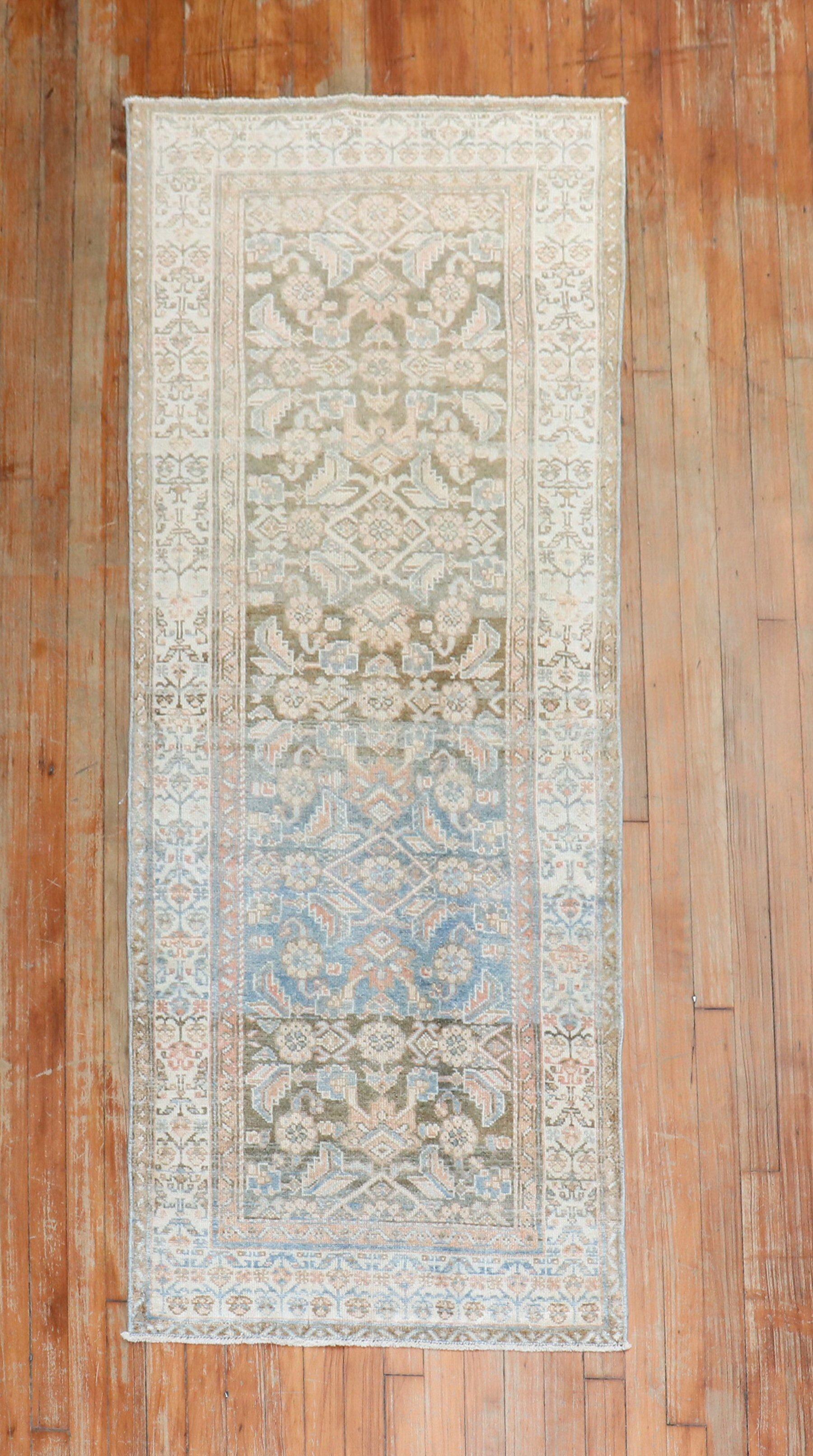 Malayer Antique Persian Runner In Good Condition In New York, NY