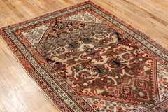 Malayer Diamond Central Medallion in  Burnt Orange