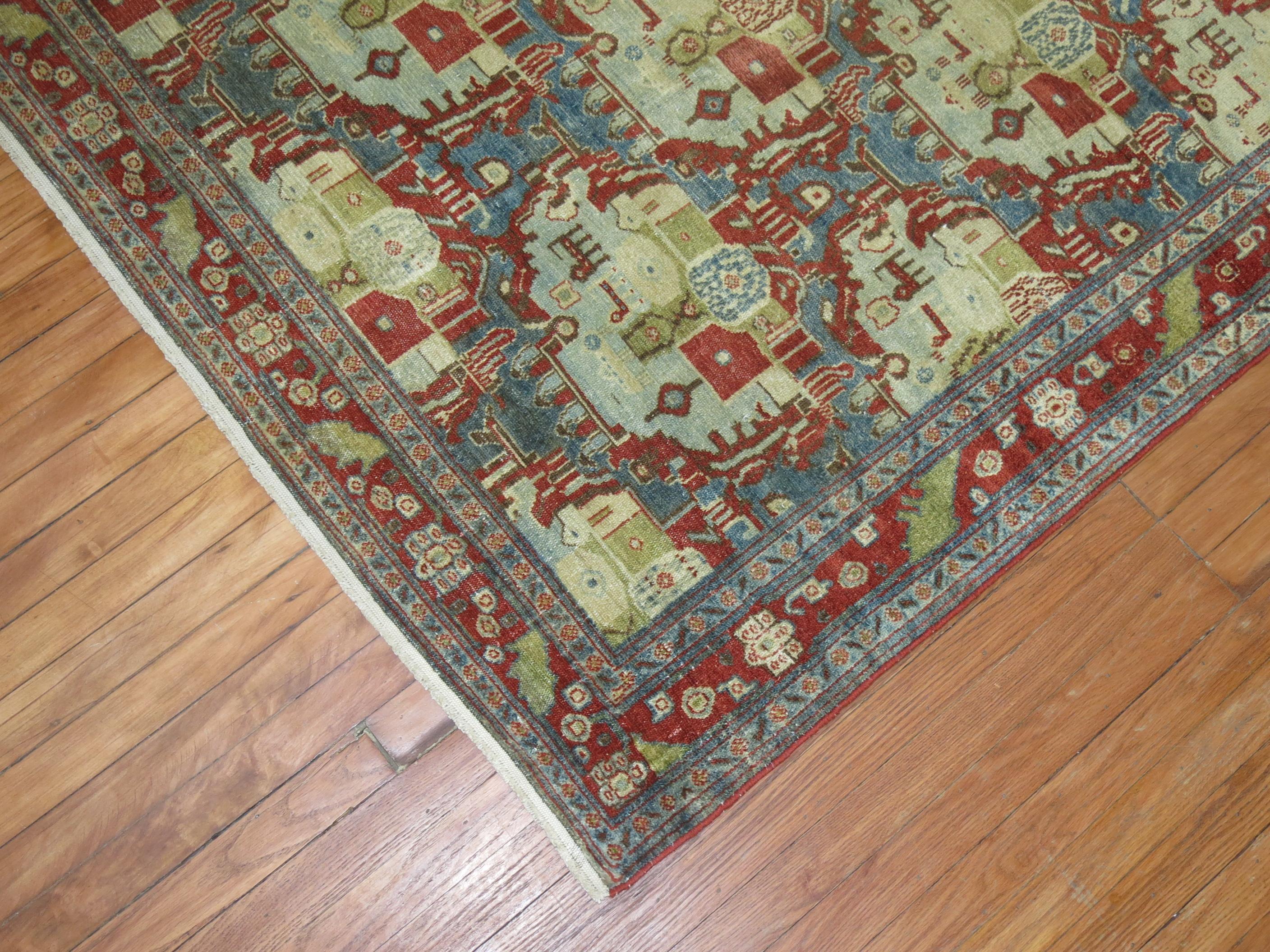 20th Century Malayer Persian Rug For Sale